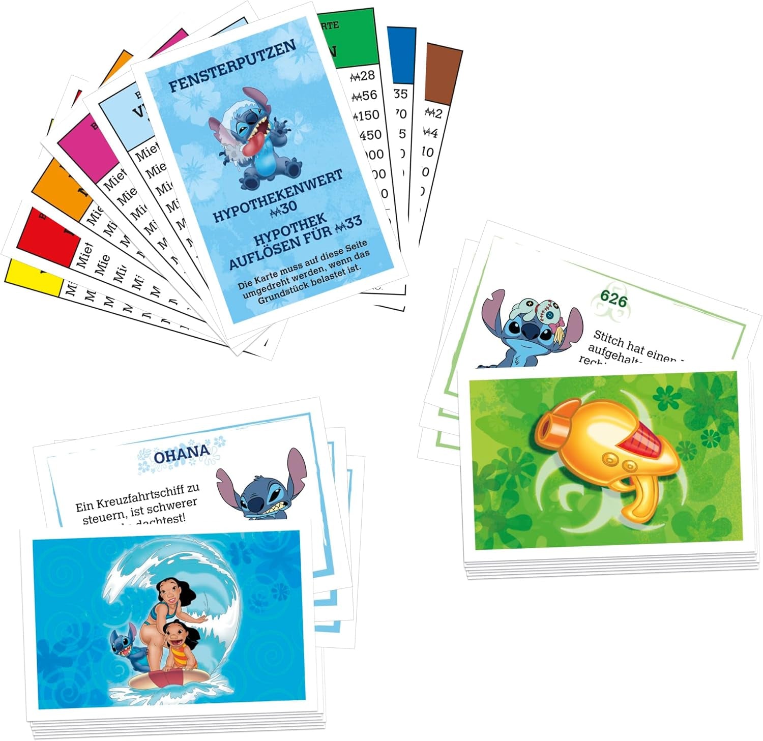 Monopoly Disney Stitch Edition társasjáték - német változat
