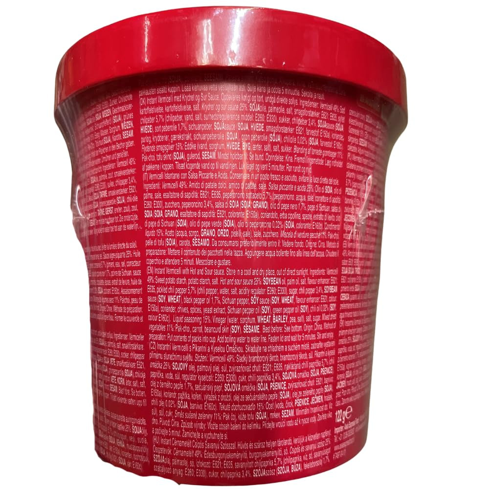 - Instantreisnudeln Hot & Sour - (1 X 122 G)