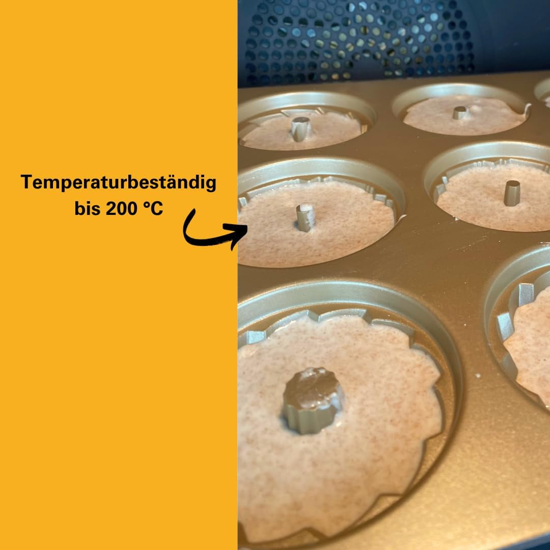 Birkmann, Contoura, Gugelhupfblech Violet, Backform Aus Aluguss, Mit Antihaftbeschichtung Und Rezept, 887077 Sütőformák és tálcák Naty Shop