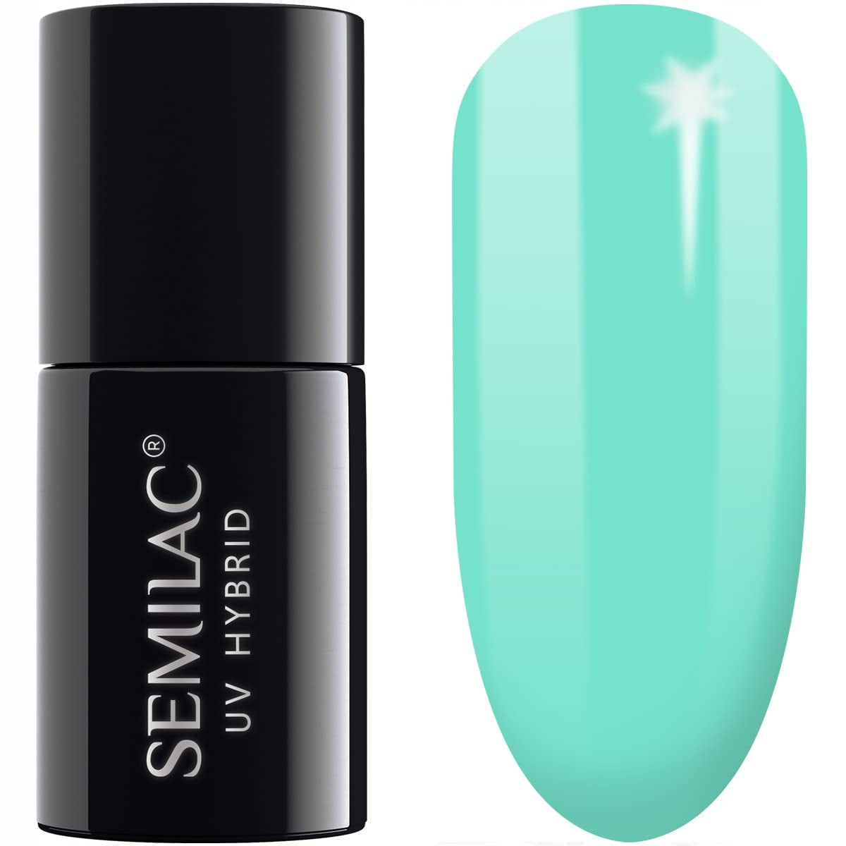Semilac Extend UV körömlakk 5 az 1-ben 808 Pastel Mint 7ml