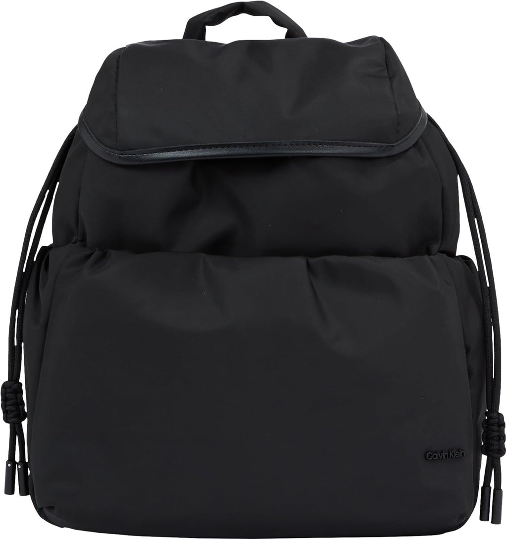 Calvin Klein CK NYLON BACKPACK Rucsacuri pentru femei, Black (Ck Black), OS Genti Femei Naty Shop Titlu implicit