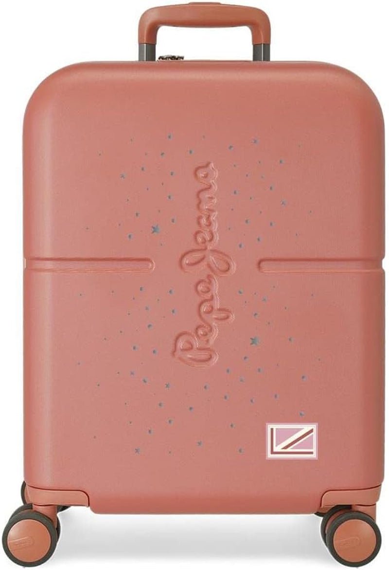 Cărucior de cabină Pepe Jeans Jane, 40 x 55 x 20 cm, negru, 40x55x20 cms, valiză de cabină - Naty Shop