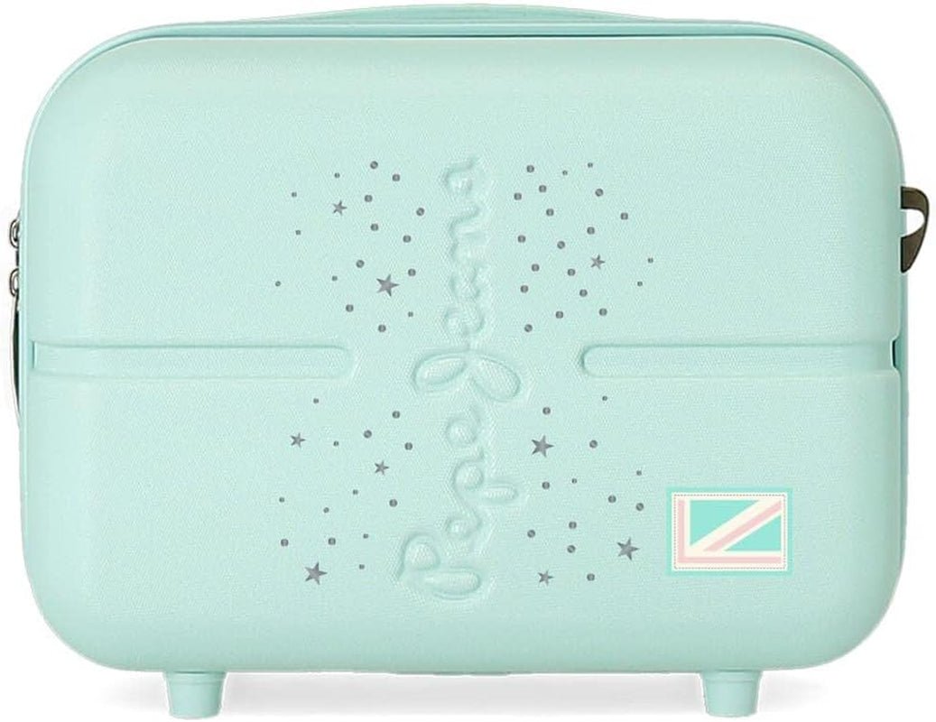 Cărucior de cabină Pepe Jeans Jane, 40 x 55 x 20 cm, negru, 40x55x20 cms, valiză de cabină Bagaje și echipament de călătorie Naty Shop Turcoaz Geantă de toaletă de la Abs