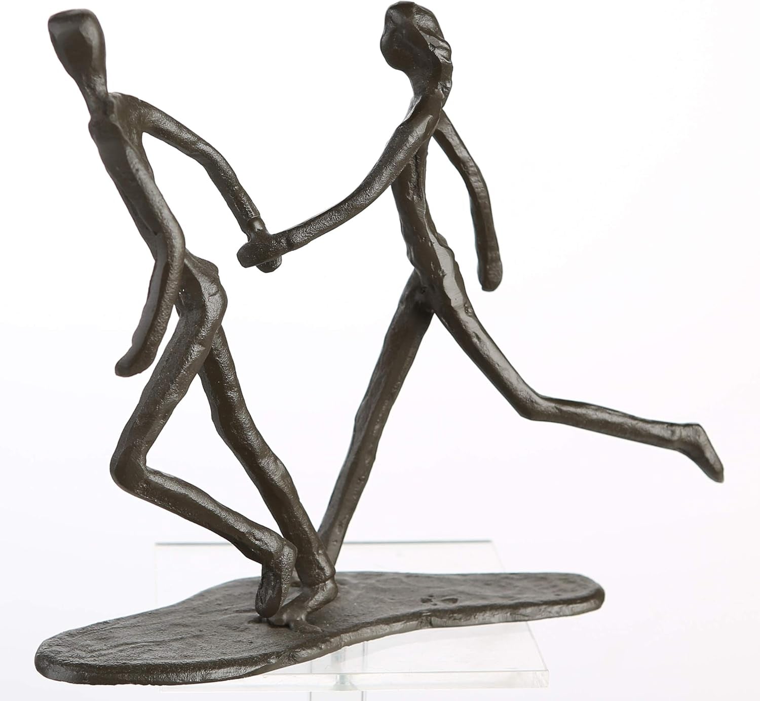 Casablanca - sculptură de design Running - din fier - arsă H 17 cm Statuete si sculpturi Naty Shop