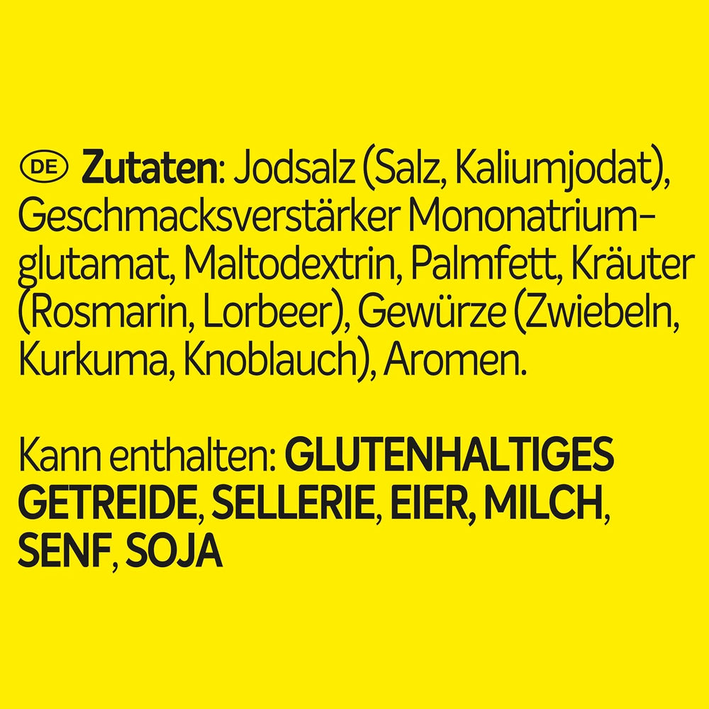 Maggi Professional Fondor Universal-Würzmittel o.k.A., vegán Würzmischung, 1er Pack (1 x 900g Gastro Box)