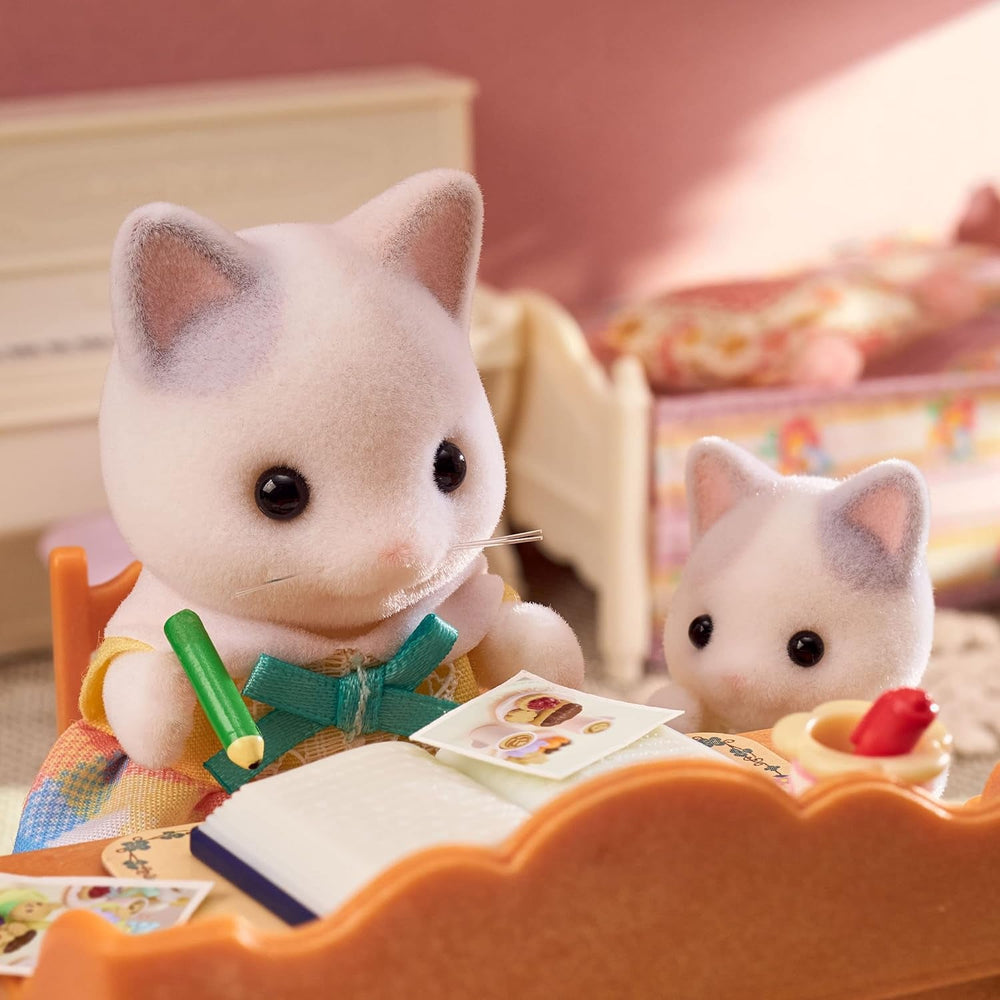 Sylvanian Families - 5738 Milchkatzen Familie - Figuren für Puppenhaus