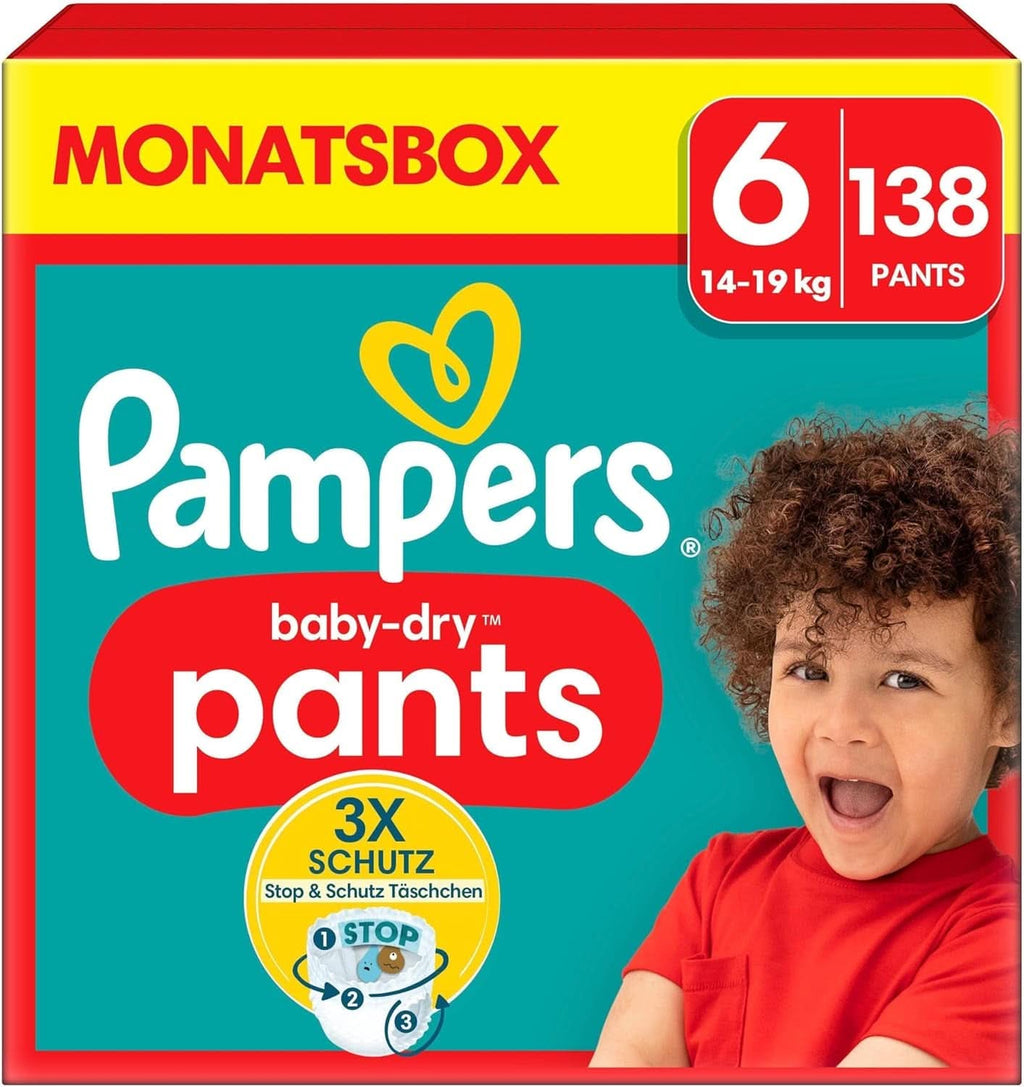Pampers Windeln Pants Größe 5 Baby-Dry, 160 Windeln, 12Kg-17Kg, 360° Fit Hilft, Auslaufen Zu Verhindern Mama si Copilul Naty Shop 6 (138 buc) Nou