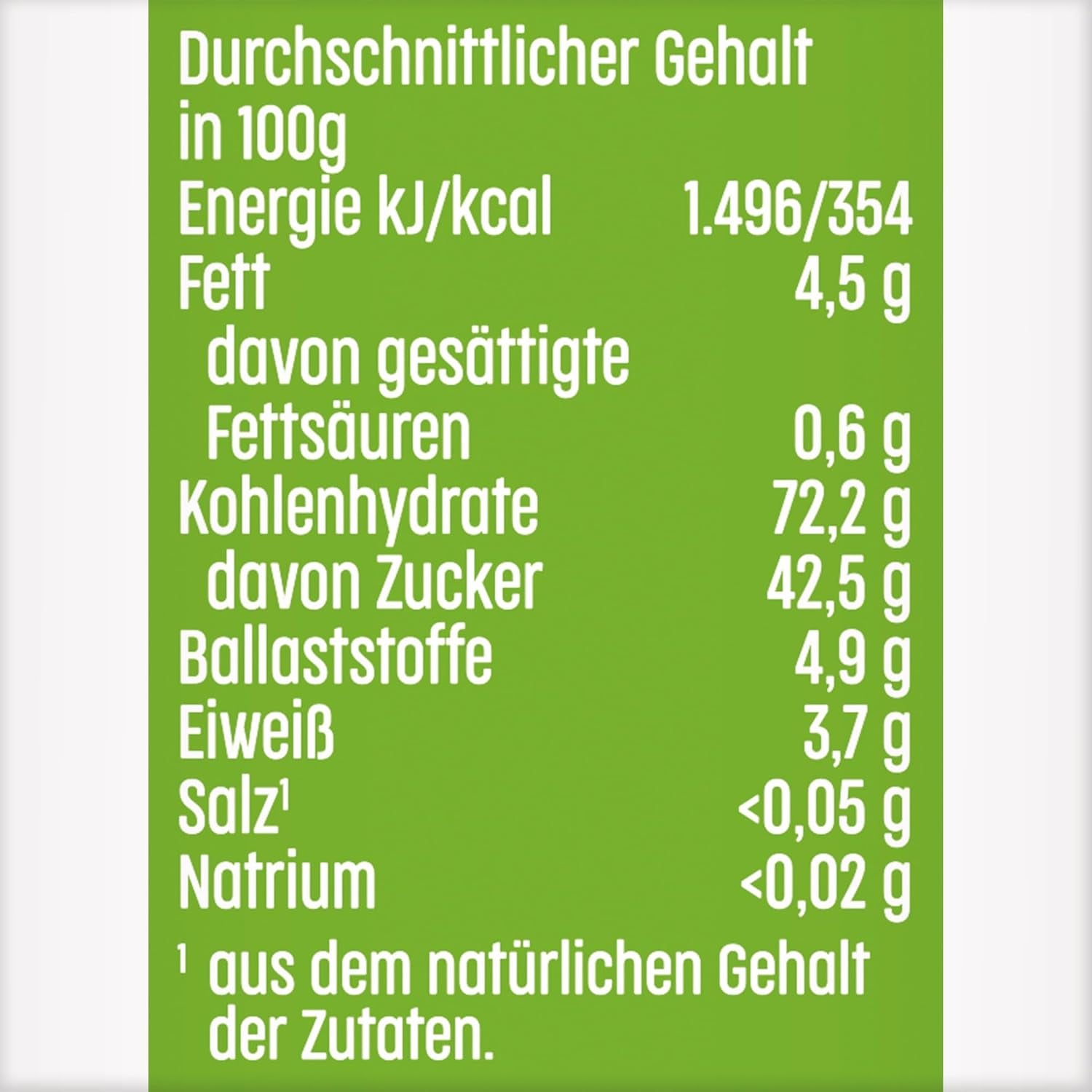 Szigorúan ellenőrzött és válogatott alapanyagokból készült körte-almás gyümölcsszeletek (20 x 25g), kizárólag gyümölccsel édesítve, tökéletes falat étkezések között.