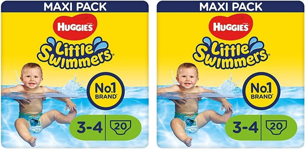 Huggies Little Swimmers úszópelenka, 3-4 méret (7-15 kg), 1 db 20 db-os csomag