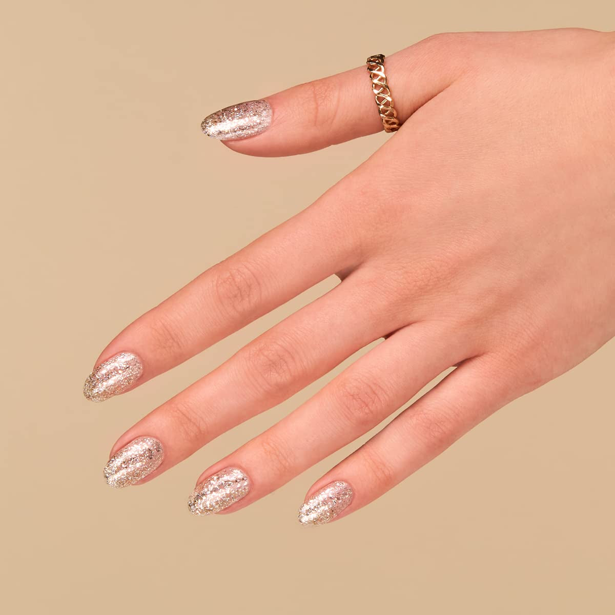 UV körömlakk Semilac 260 Light Gold 7ml Platinum Collection