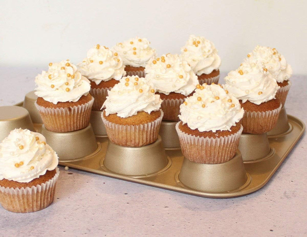 Zenker, muffinsütő átmérője Ø 7 cm, MOJAVE GOLD Formák és tepsi Naty Shop