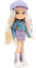 Unique Eyes, Collection Girly, Puppe 25 cm – Rebecca, mit ihrem Augen, mit Kleidung, Spielzeug für Kinder ab 3 Jahren, MYM122