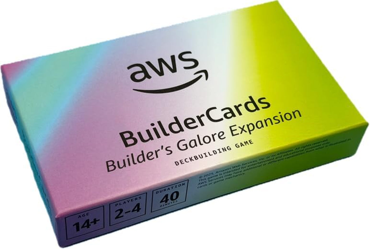 BuilderCards - Cloud Architecture Card Game - Basic Game (angol), fehér