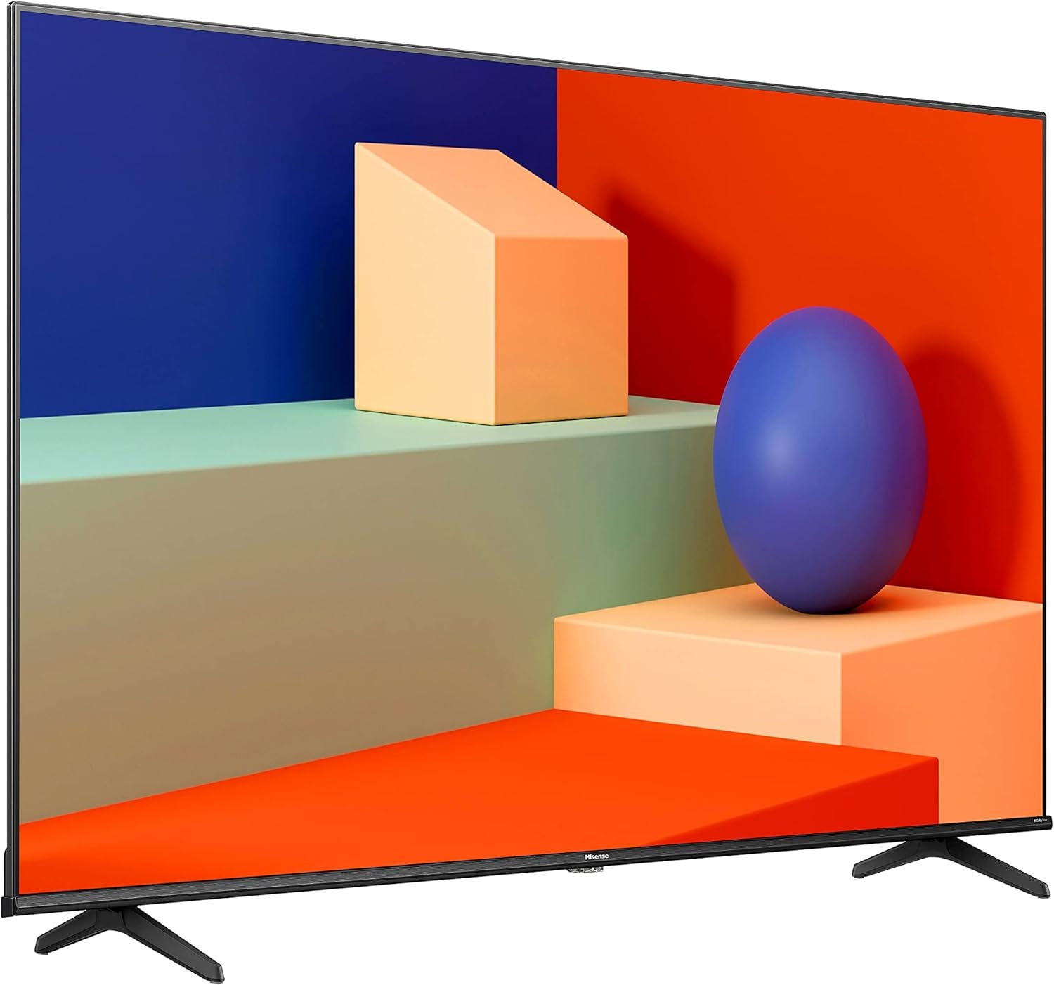 Hisense 50E6KT Televizor 127cm (50 inch), 4K UHD, LED, Smart TV, HDR, Dolby Vision, Tuner triplu DVB-C/S/S2/T/T2, WiFi, Bluetooth, Alexa încorporată, Mod Hotel [2023], negru