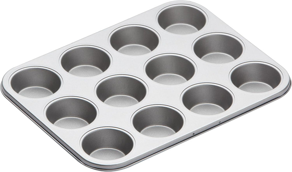 Kitchen Craft muffin tepsi, tapadásmentes fedő, 12 muffin fér el, 35 cm x 27 cm Naty Shop tepsi és tepsi