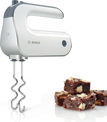 Bosch Handrührer Styline MFQ4835DE, 2X2 Rührbesen, 2 Edelstahl-Nethaken, Spülmaschinengeeignet, 575 W, Weiß Kitchen Naty Shop Weiß