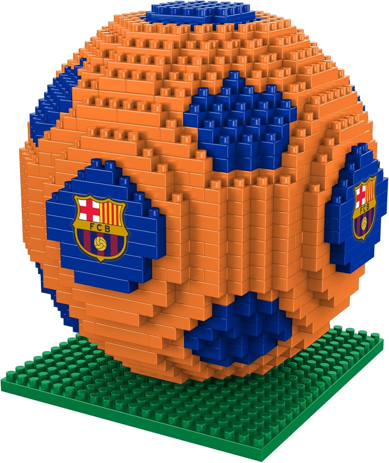 FOCO Offizielles Lizenzprodukt Manchester City FC BRXLZ 3D-Fußball-Konstruktionsspielzeug Modell Alternatív Teamfarbe