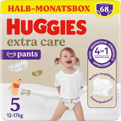 Huggies Extra Care Pants Disney Design Méret 5 68 Pelenka (2x34) Fél hónapos doboz