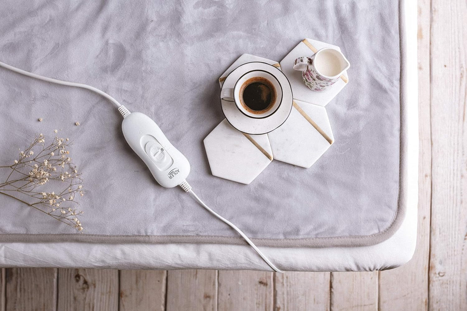 ADLER AD-7425 Single, poliester, culoare perla, 150 X 80 Cm Plapumi si pilote Naty Shop