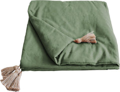 Paplan 4 golyóval, juta, 90 X 190 cm, agyag, 2007AGCHLJT090190, 90 X 190 cm Paplanok és paplanok Naty Shop Greetings