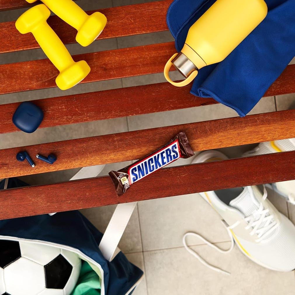 Snickers csokoládészelet mogyorós karamell 5 szeletcsomag | Snack foci | (1 x 5 x 50 g)