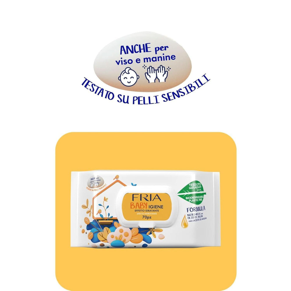 70 db-os csomag nedves törlőkendő Baby Wet Wipes Naty Shop