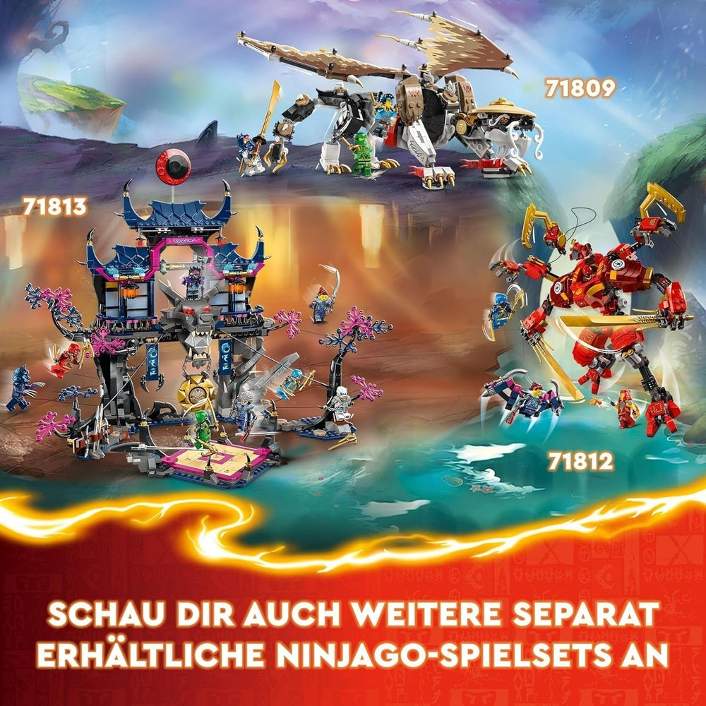 LEGO NINJAGO Kai nindzsa mászómech készlet, nindzsa játék megépíthető akciófigurával és 4 minifigurával, gyerek kalandkészlet, születésnapi ajándék 9 éves fiúknak és lányoknak 71812 Építőkészletek Beuche den LEGO-Store