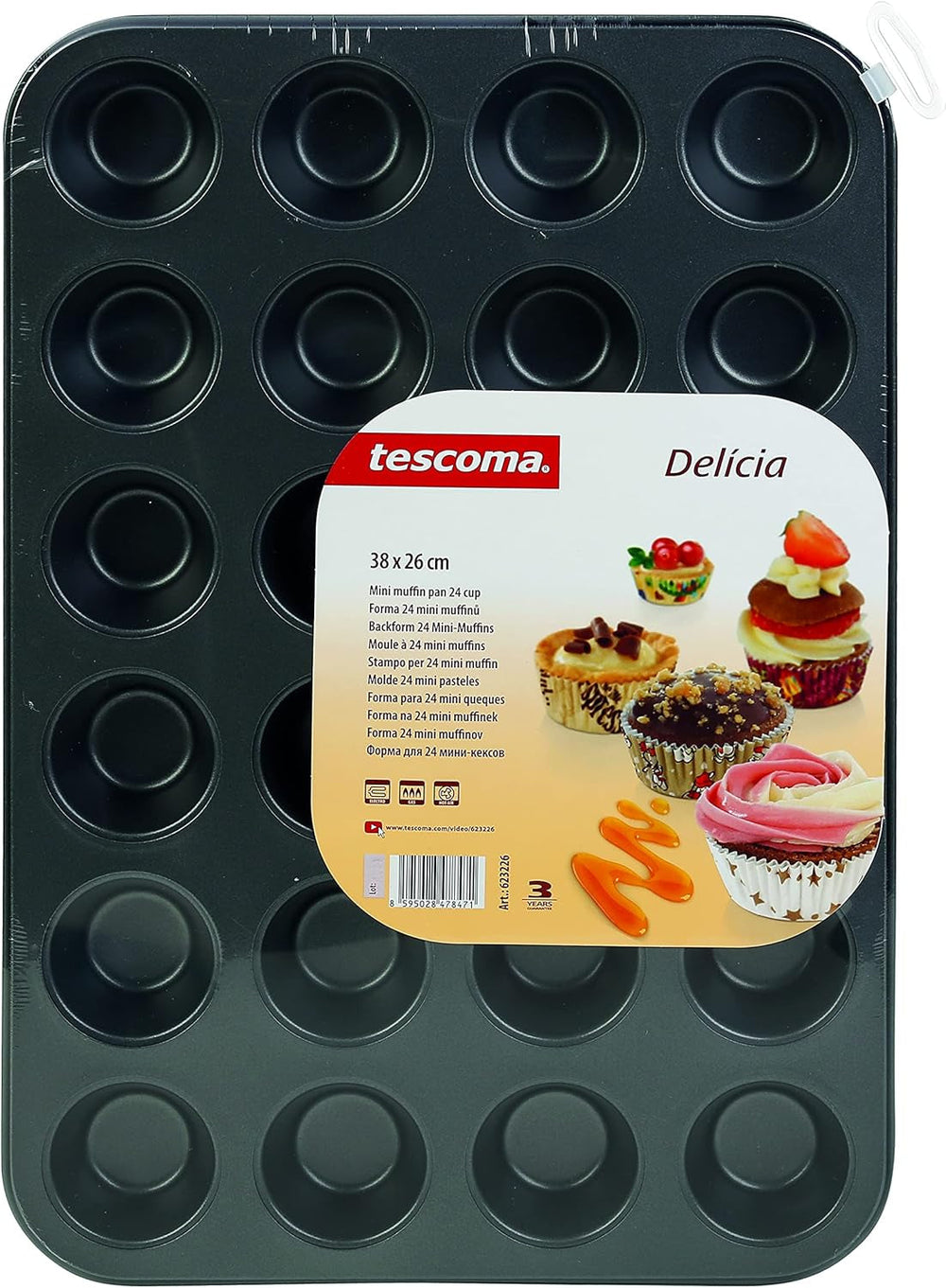 Tepsi, 38 X 26 X 2,5 cm Formák és tepsi Naty Shop