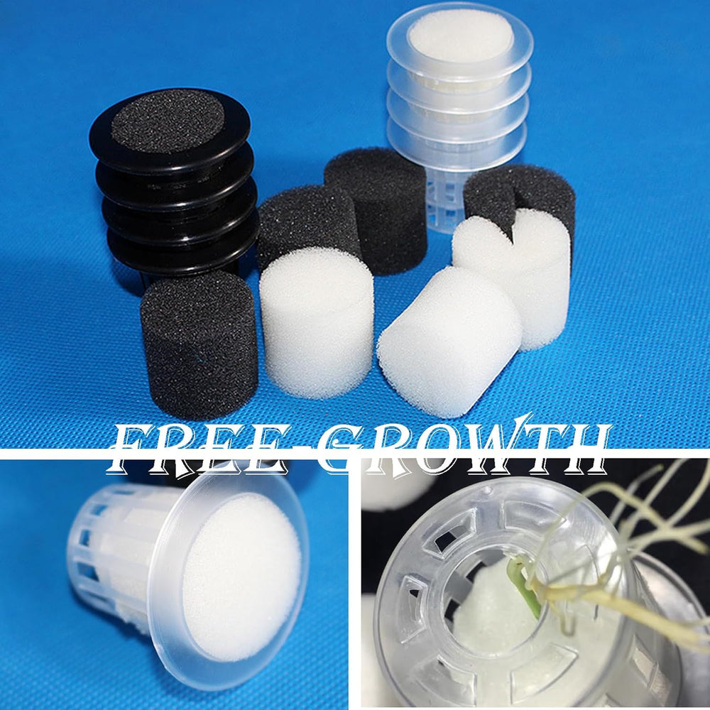 50 db 32*30mm-es hidroponikus szivacsok Rockwool szaporító hidroponikus rendszer szaporító szivacsblokk palánta szivacsok üvegházhatású hidroponikus rendszer zöldségek és virágok palánták termesztéséhez