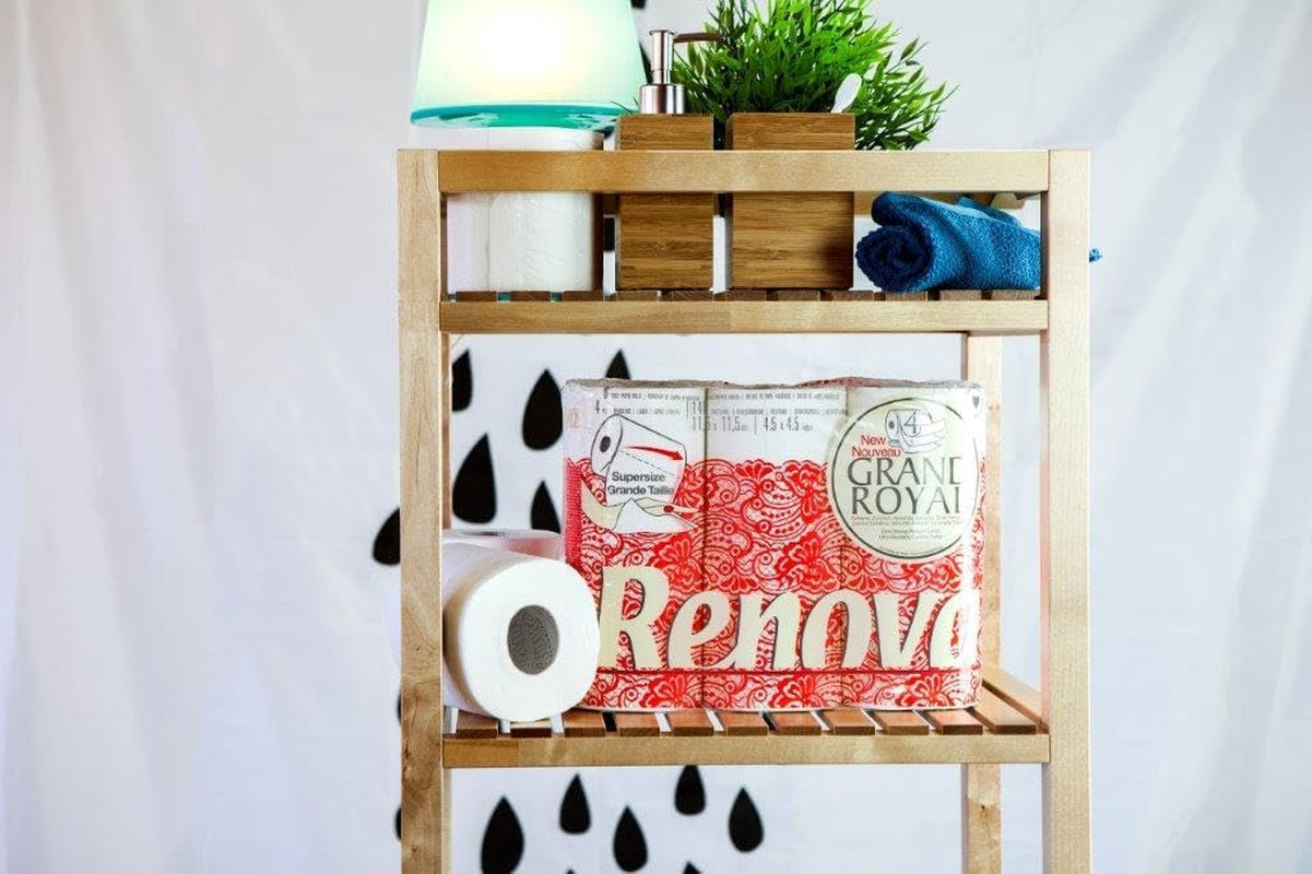 Hârtie igienică Renova Grand Royal, 18 role Premium XXL, 4 straturi, moale și rezistentă