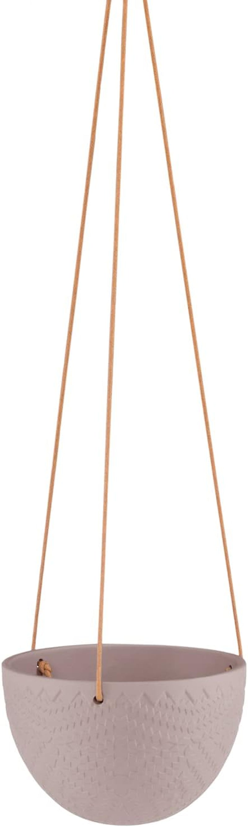 Ghiveci de flori ceramic AmeliaHome, ghiveci suspendat, decorativ Lokai verde mentă