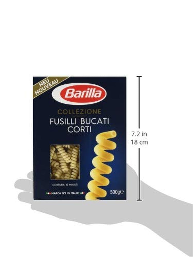 Barilla Collezione Fusilli tészta rövid darabok, (1 x 500 g)