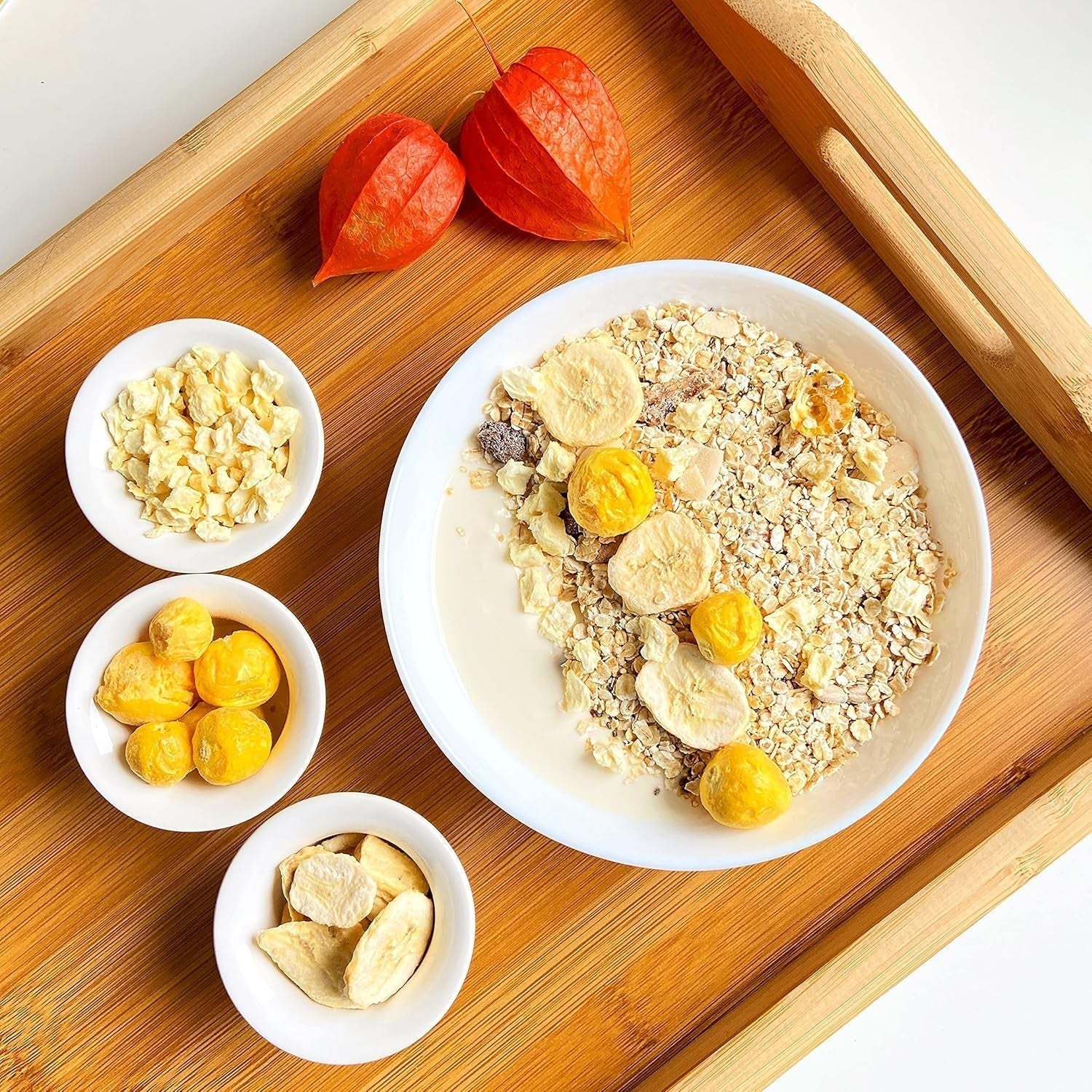 chipsuri de banane myfruits (felii de banane), liofilizate, 100g, fără aditivi, 100% banane, fructe liofilizate fără zahăr adăugat Produse deshidratate Naty Shop