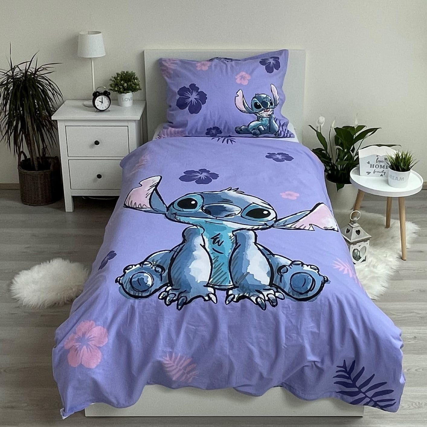 Lilo and Stitch 2 részes ágynemű gyerekeknek, 100% pamut Ágynemű - gyermek Naty Shop