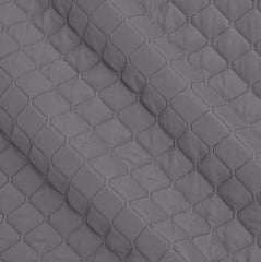 Amazon Basics túlméretezett paplan domborművel, 170 X 210 cm, sötétszürke gyémánt mintás Ágyak és Takarók Besuche den Amazon Basics-Store