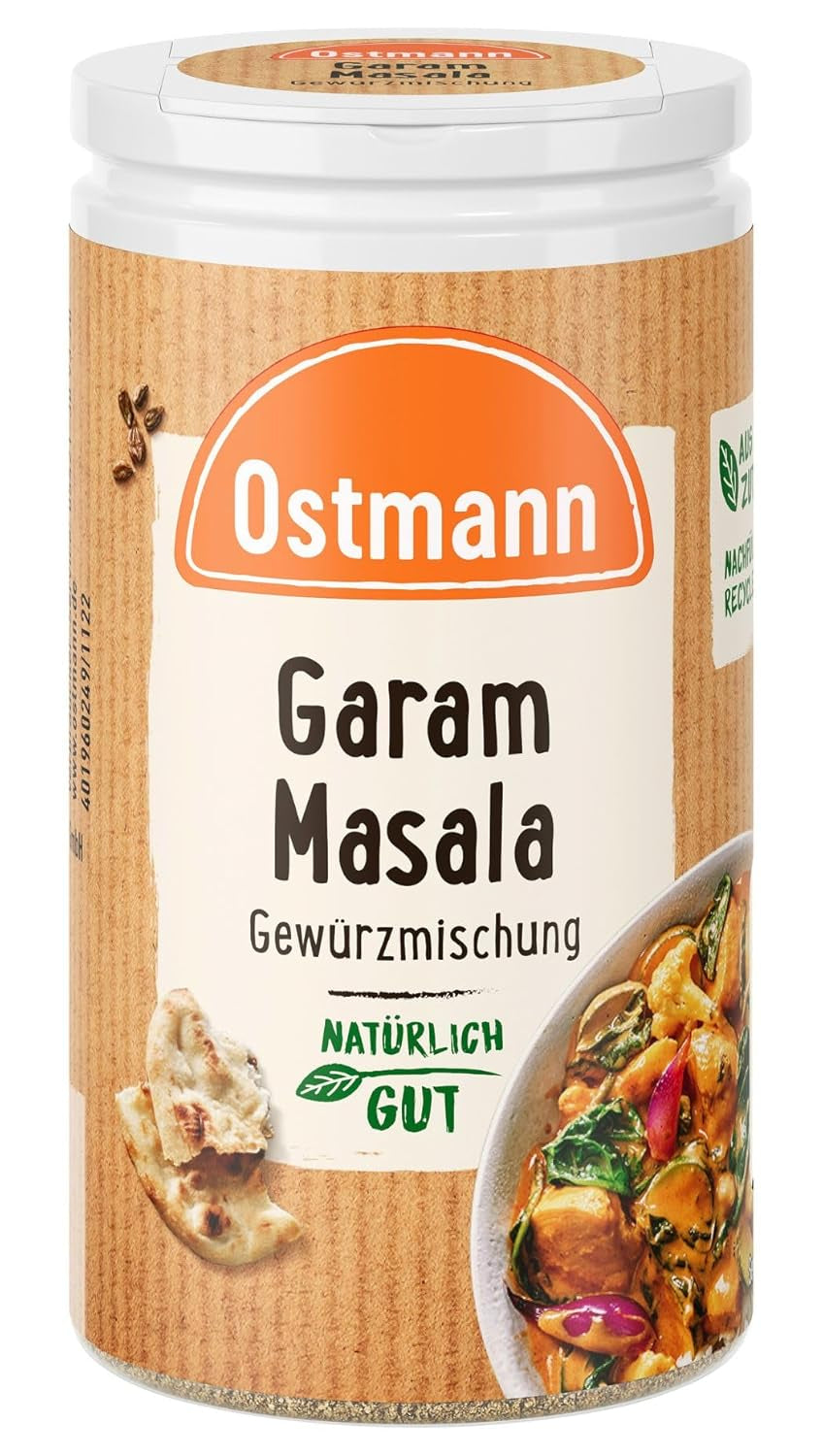 Ostmann Gewürze - Garam Masala Gewürzmischung | Nachfüllbare & újrahasznosítható Verpackung | 30 g in der Streudose