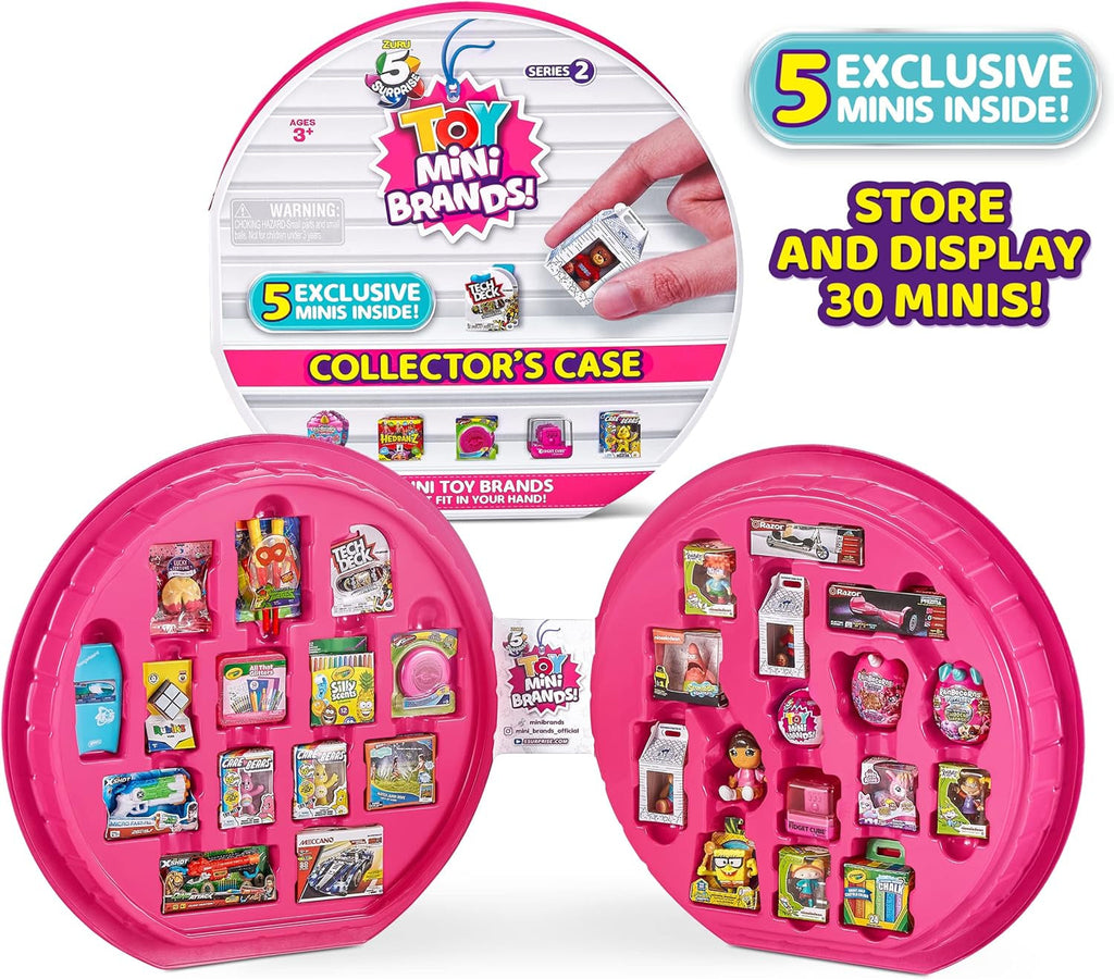 5 Surprise Toy Mini Brands Series 2 Collection Folder și 3 capsule Surprise de la ZURU Action figures Naty Shop