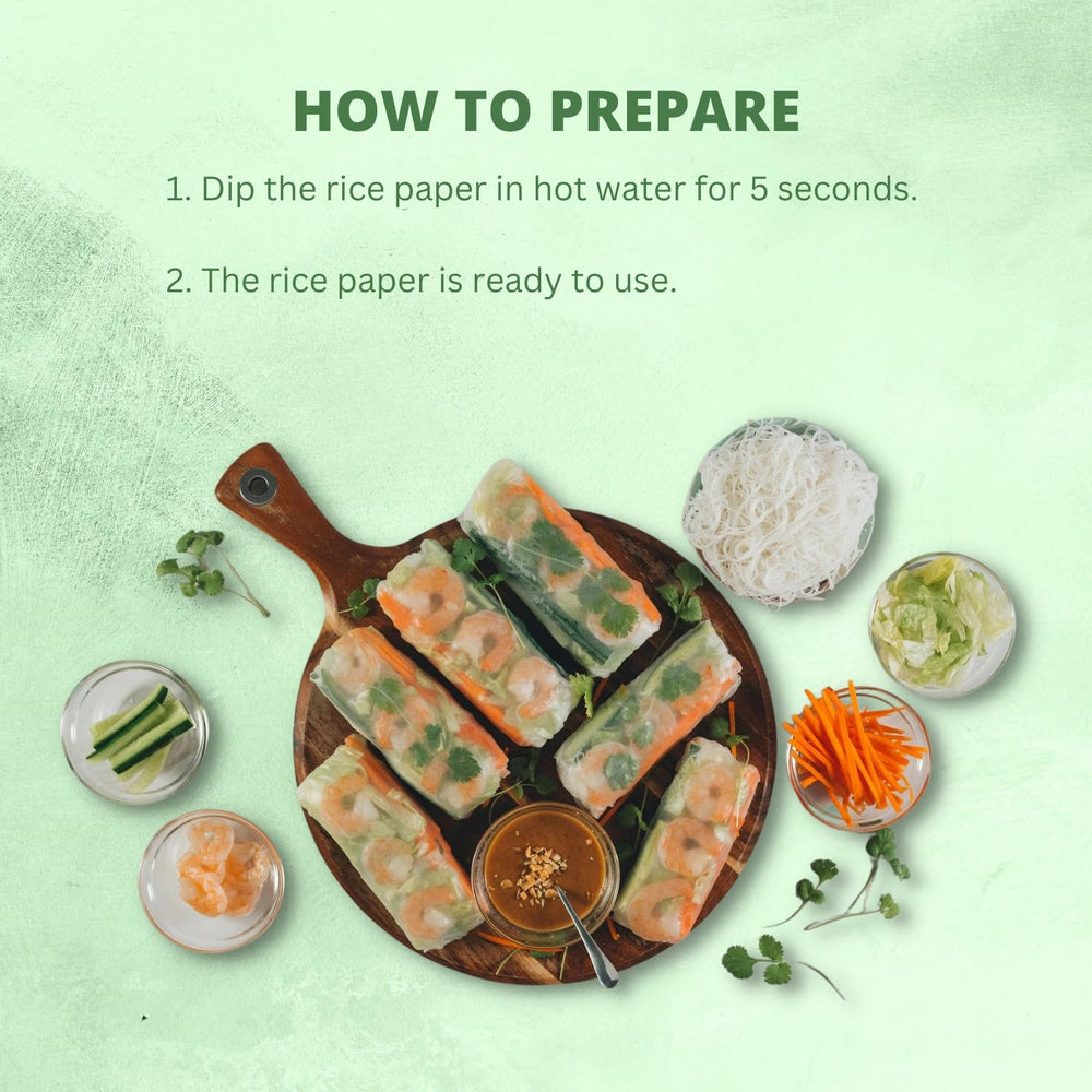 BAMBUSZFA - Rizspapír 31 cm. (Nyári tekercs) - 1 x 340 gr