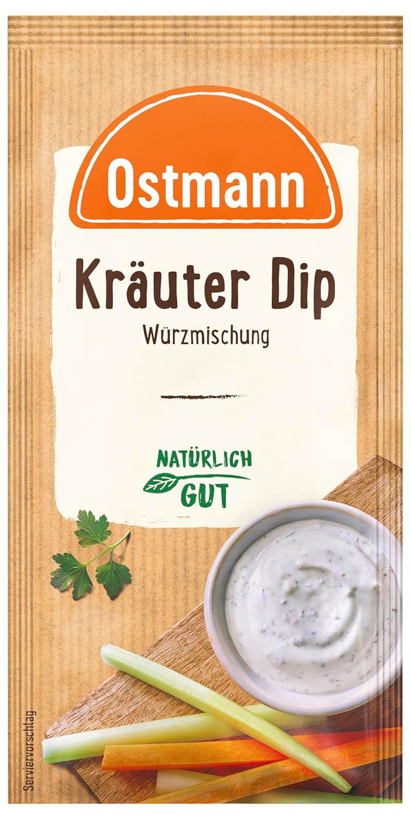 Ostmann Gewürze – Kräuter Dip, aromás Gewürz für leckere Dips und Soßen zu Snacks, Chips, Brot, Fleisch, Gemüse und vielem more, 10 g