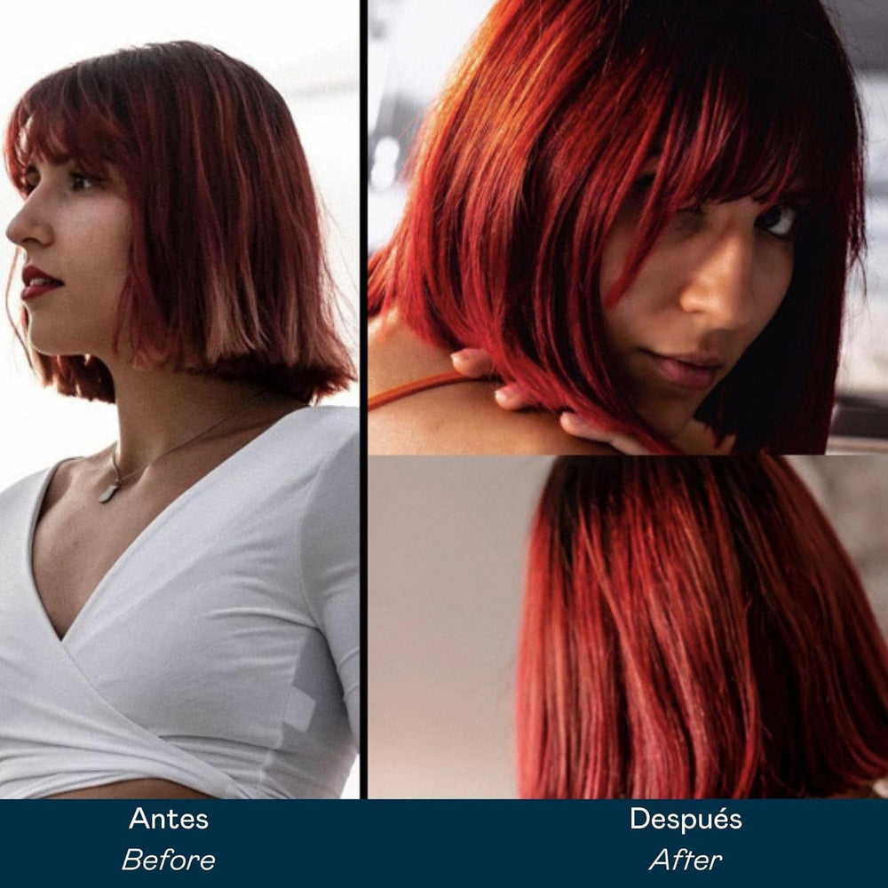 Valquer Professional Mask Power Culoare păr vopsit. Vegan și fără sulfați (păr blond auriu) Intensificator de culoare pentru păr - 275 ml Masca de par Naty Shop