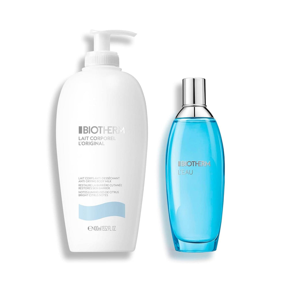 Biotherm Lait Corporel L'Original, Hidratáló testápoló planktonnal, 400 ml Kozmetika és Szépségápolás Naty Shop Testápoló 400 ml + Testpermet 100 ml szett