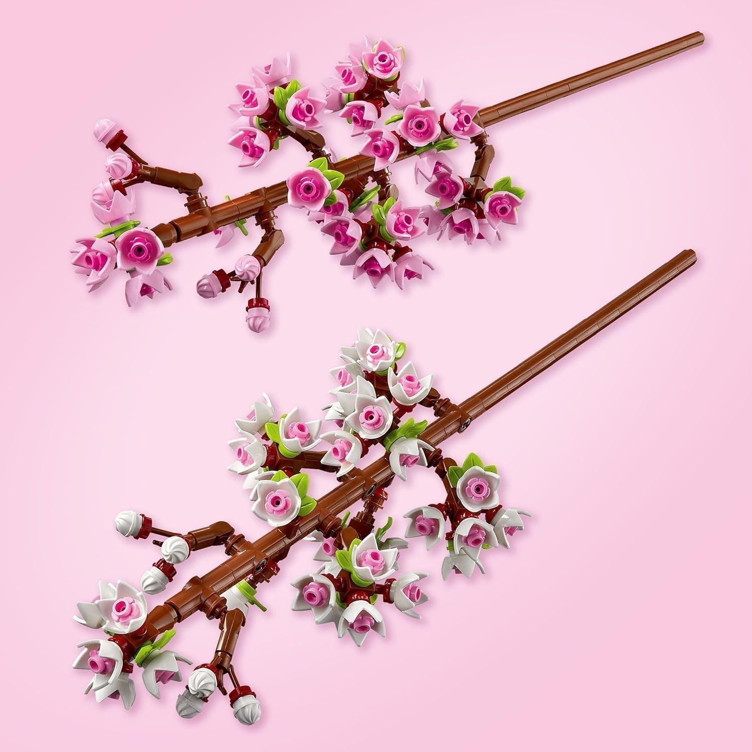 LEGO Botanicals Cherry Blossoms - Építhető művirágok - Asztali díszek gyerekeknek - Virágcsokor kiállításhoz - Ajándék nőknek és férfiaknak 8 éves kortól - Botany Collection 40725 Építőkészletek Besuche den LEGO-Store