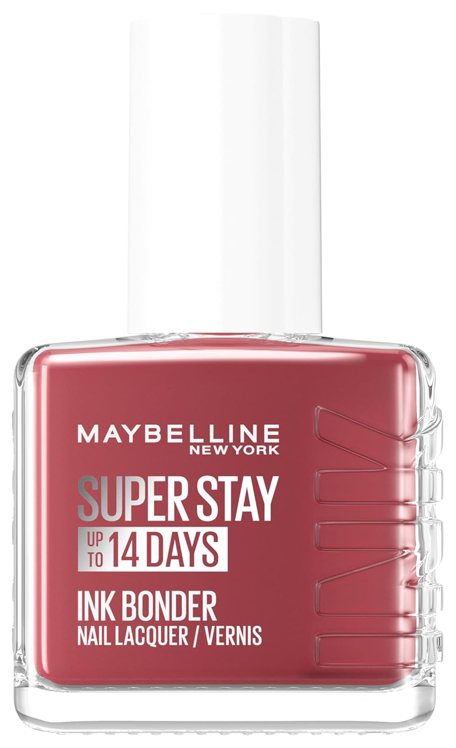 Maybelline New York Super Stay Ink Bonder 948 Pink Toffee - hosszantartó körömlakk az erős körmökért és az intenzív színért, 12,3 ml
