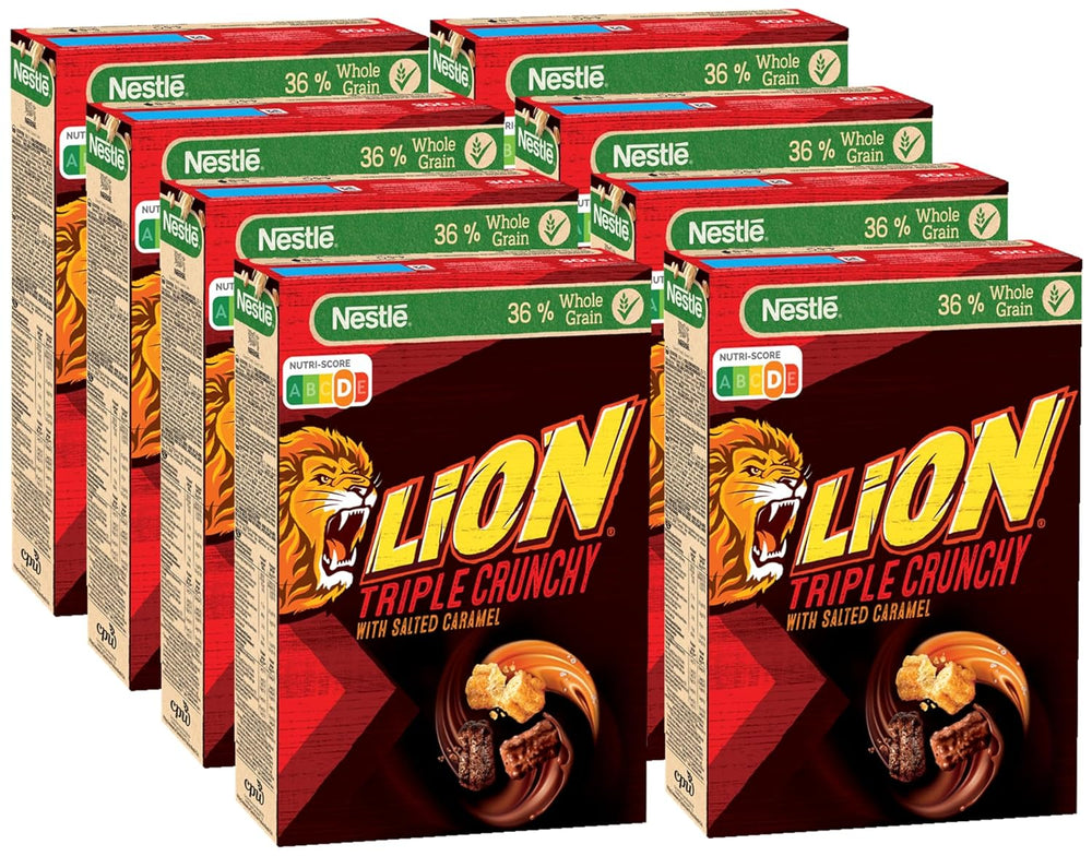 Háromszoros ropogós Churro reggeli gabonapehely tejcsokoládéval és sózott karamellel, teljes kiőrlésű tartalom 36%, 8 db-os kiszerelés (8x300g)