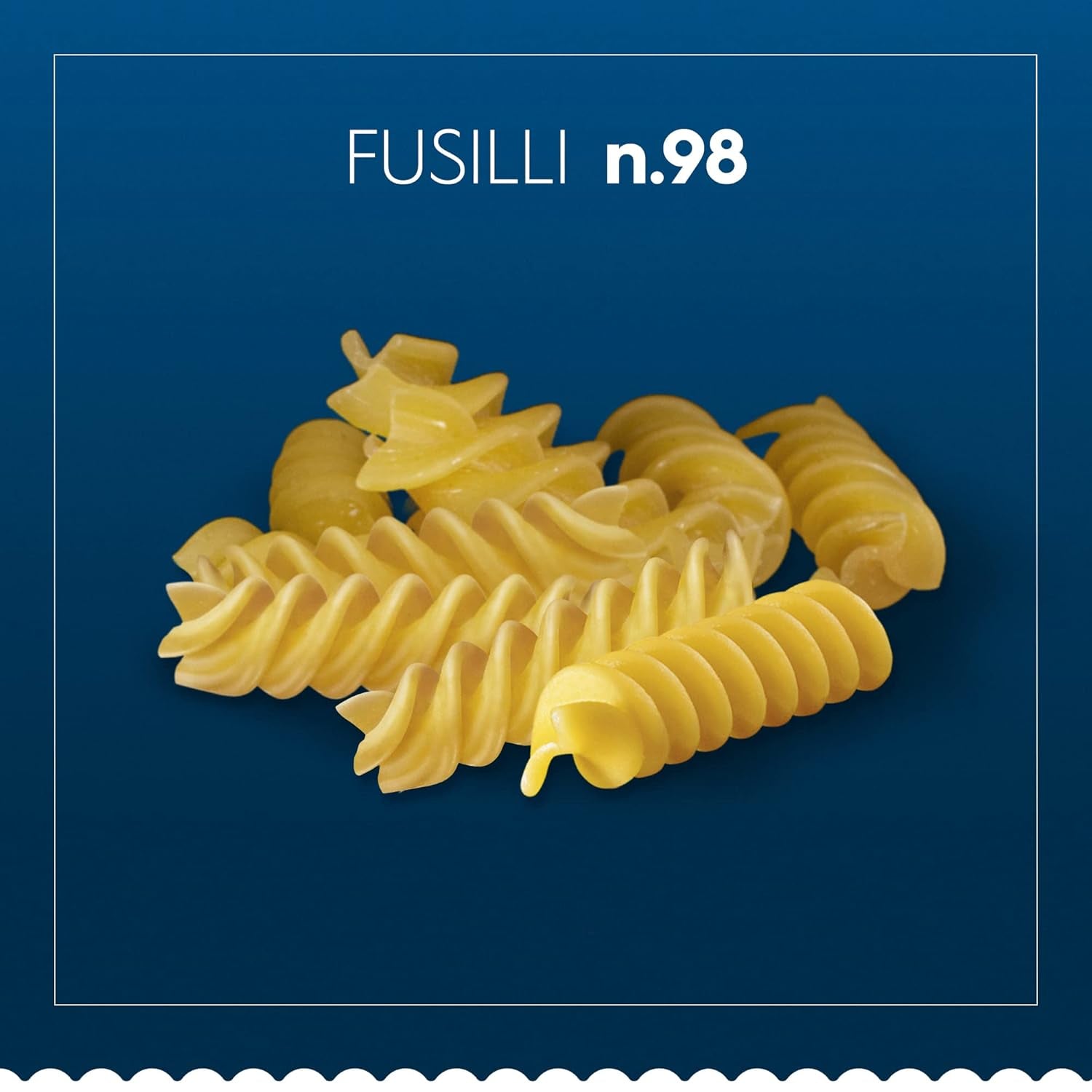 Pasta Barilla Classic Fusilli no. 98, kiváló minőségű durumbúzából, mindig al dente, 1 kg