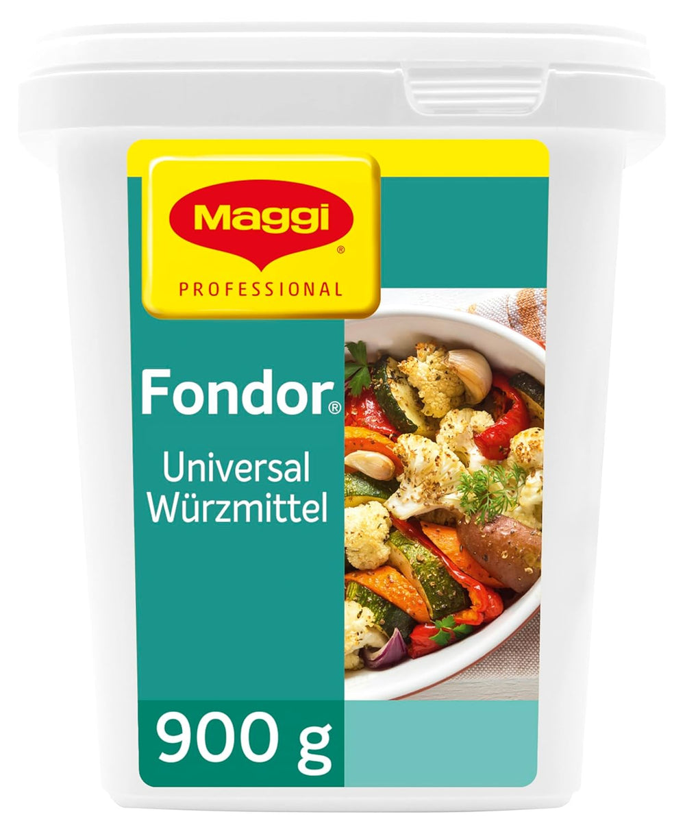 Maggi Professional Fondor Universal-Würzmittel o.k.A., vegán Würzmischung, 1er Pack (1 x 900g Gastro Box)