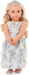 Generációnk - Ellory - 46 cm-es bábu - szőke Haar & Blaue Augen - Schmuck-Accessoires - Vorgetäuschtes Spiel - Spielzeug für Kinder ab 3 Jahren