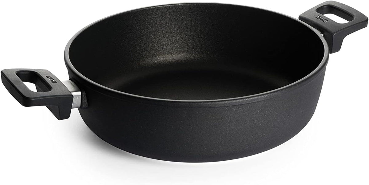 Woll Nowo Titanium Kasserolle - Induktiv -, Ø 32 cm, 8 cm Hoch, 5,5 liter, Mit 2 Seitengriffen - Geeignet Für Alle Herdarten Sütőformák és tálcák Naty Shop 4 liter