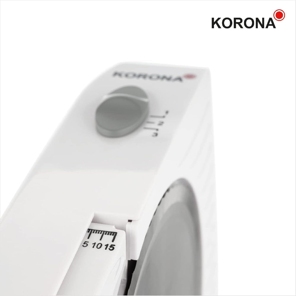 Korona 25500 Feliator multifuncțional, lățime de tăiere reglabilă, lamă din oțel inoxidabil Rasnite si Feliatoare Naty Shop