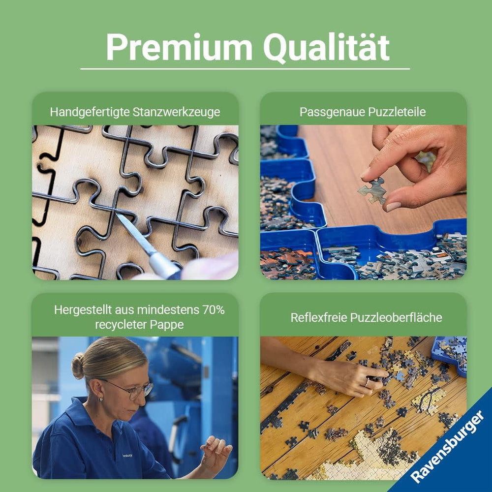 Ravensburger Puzzle pentru copii - 13257 Animale din jurul lumii - Puzzle Harta lumii pentru copii de la 9 ani, cu 300 de piese în format Xxl Puzzle Naty Shop